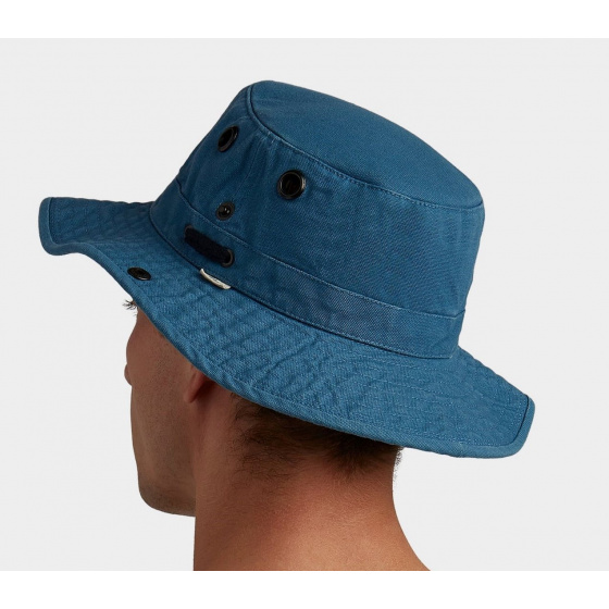 Chapeau Safari Wanderer Globe Trotteur T3 Wanderer Bleu Jean - Tilley
