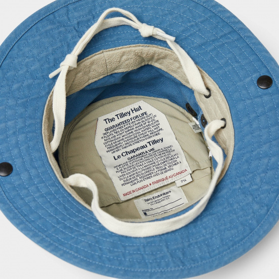 Safari Hat Wanderer Globe Trotter T3 Wanderer Blue Jean - Tilley