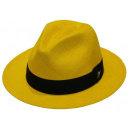 El Panecillo yellow Panama hat