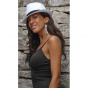 Fabric hat POPSTAR BIANCO