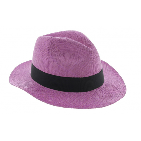 El Panecillo Fuchsia Panama Hat