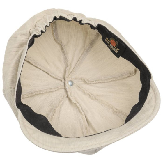 Gavroche Beige Cotton Cap - Mayser Gavroche Beige Cotton Cap - Mayser