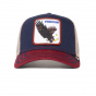 Baseball Cap Trucker Freedom Eagle Navy - Goorin