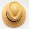 Chapeau Traveller Panama Kamara Marron - Traclet Reference : 10676 | Chapellerie Traclet
