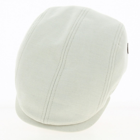 Flat cap Didier Natural linen - Crambes