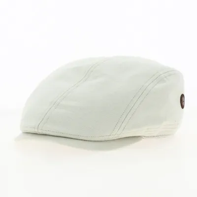 Casquette plate Didier Lin Naturel - Crambes