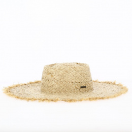Auvergnat Bardot Natural Straw Hat - Hatland