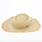 Auvergnat Bardot Natural Straw Hat - Hatland