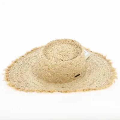 Chapeau Auvergnat Bardot Paille Naturel - Hatland