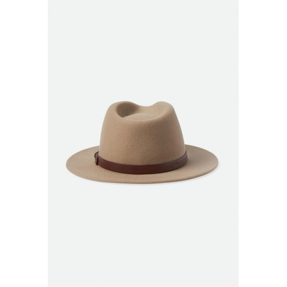 Chapeau Messer Feutre Laine Beige - Brixton Chapeau Messer Feutre Laine Beige - Brixton