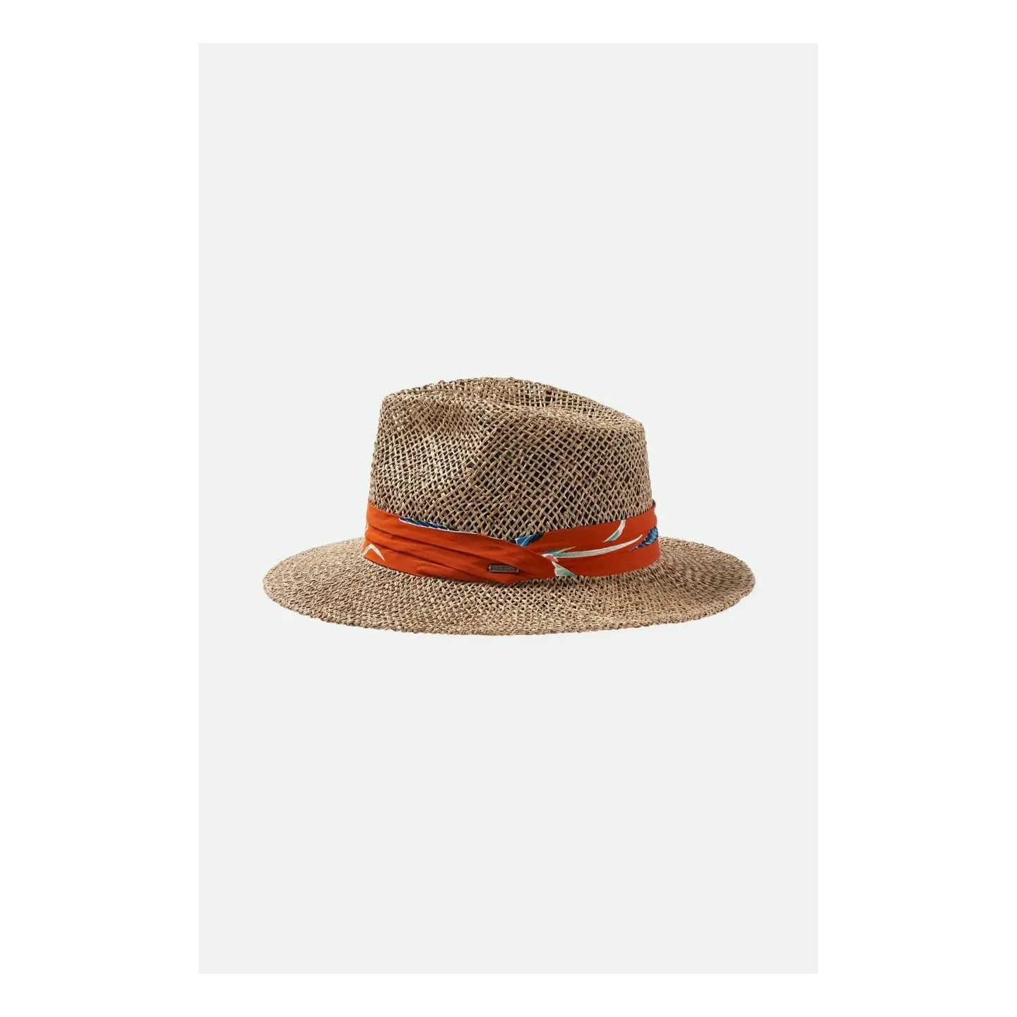 Aloha Natural Straw Fedora Hat - Brixton Reference: 10973 | Traclet Hat Shop