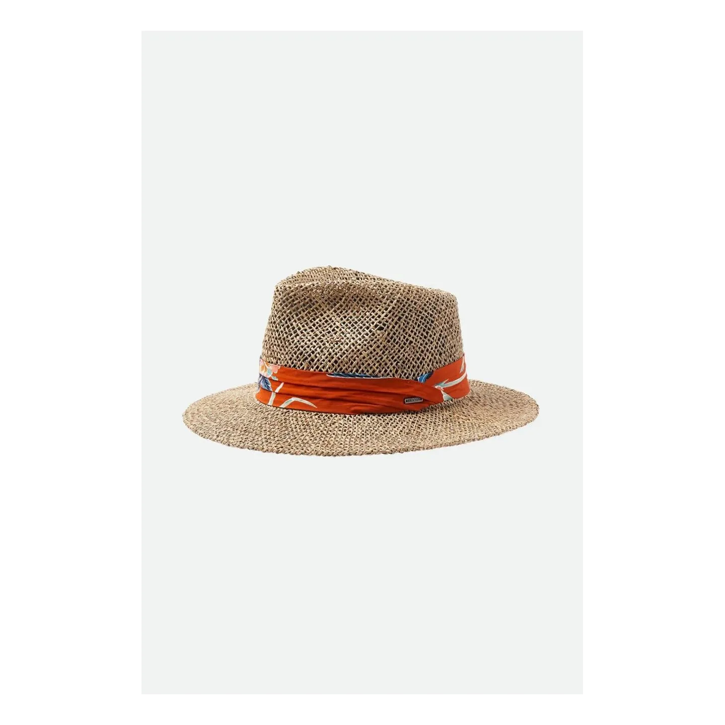 Aloha Natural Straw Fedora Hat - Brixton Reference: 10973 | Traclet Hat Shop