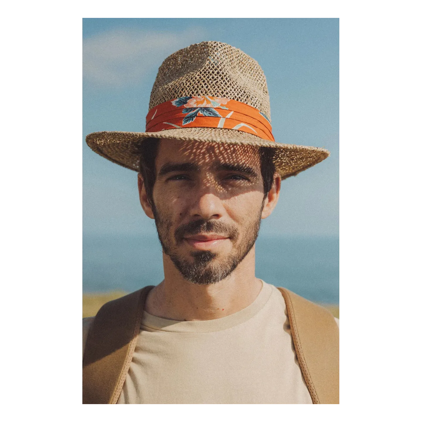 Fedora Aloha Straw Hat Natural - Brixton