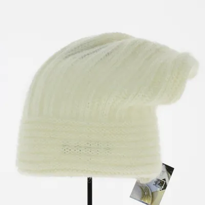 Whistler Long Bonnet Wool & Mohair Ecru - Traclet