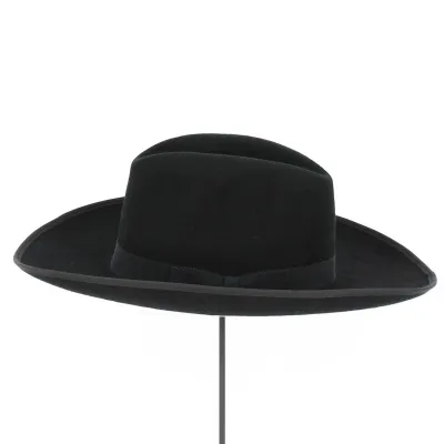 Chapeau Montana Feutre Laine Noir - Traclet