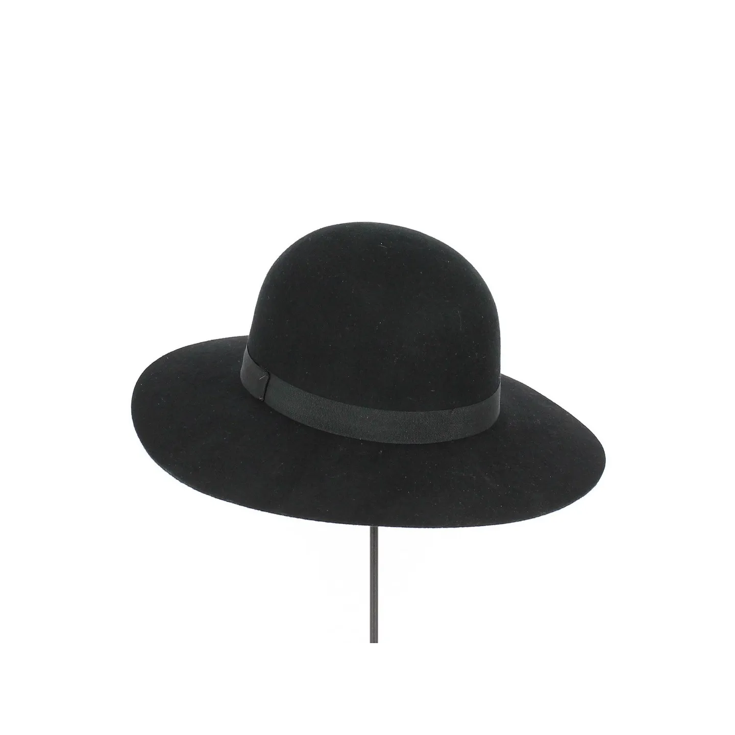 Chapeau Capeline Chouan Feutre Laine Noir - Traclet