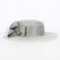 Sidonie Grey Ceremonial Hat - Traclet