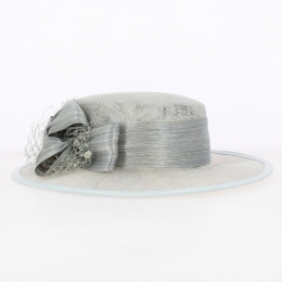 Chapeau de cérémonie Catherine Bleu