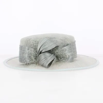 Chapeau de Cérémonie Sidonie Gris - Traclet