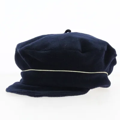Marin Coralie Navy Fleece Cap - Traclet