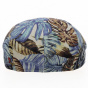 Leather Flat Cap Rudy Tropic - Alfonso d'Este