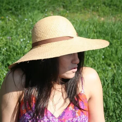 Chapeau de paille DAISIE