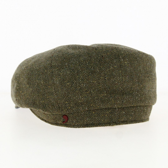 Casquette Hatteras Soie Kyoto Chevrons - Alfonso d'Este