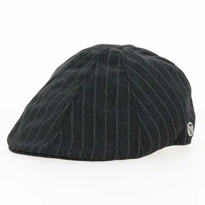 Duckbill Cap Stripes Gray - Keyone