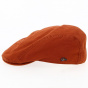Orlando Cotton Orange Flat Cap - Göttmann