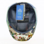 Baxter Patchwork Cap Beige & Blue - Göttmann