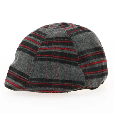 Reversible Wool Cap Black & Grey - Keyone