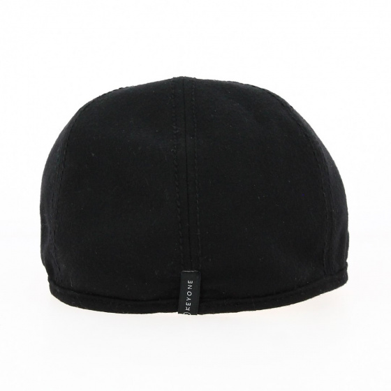 Reversible Wool Cap Black & Grey - Keyone Reversible Wool Cap Black & Grey - Keyone