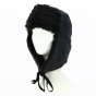 Wool Acrylic & Wool Anthracite Chapka - Kangol