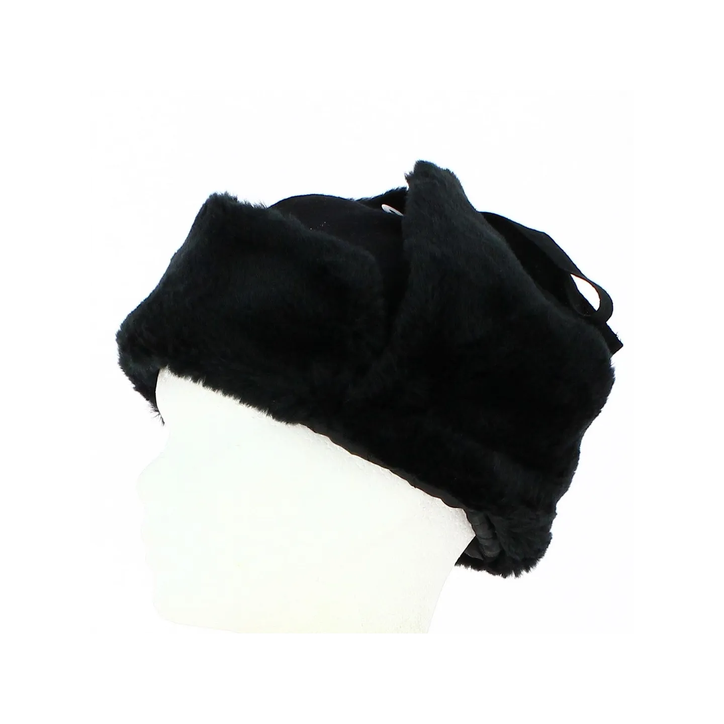 Acrylic Wool & Black Wool Chapka - Kangol