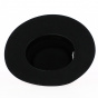 Black Wool Felt Auvergne Hat - Traclet