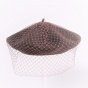Basque beret with veil - Traclet