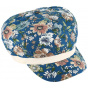 Gavroche Cap Shabby Cotton Petrol Green - Traclet