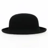 Chapeau Melon Feutre Laine Noir- Traclet Reference : 10808 | Chapellerie Traclet