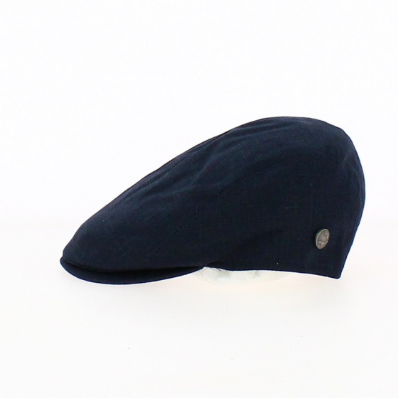 MTM Navy Bang Lin Flat Cap