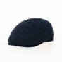 MTM Navy Bang Lin Flat Cap