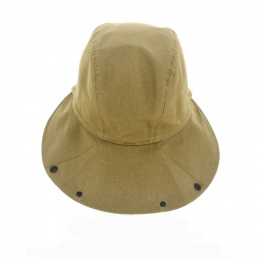Baseball Cap Marly Cotton Beige Neck Warmer - Crambes