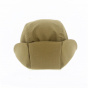 Beige Cotton Marly Baseball Cap with Neck Protection - Crambes