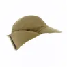 Beige Cotton Baseball Cap with Neck Cover Marly - Crambes Reference: 11346 | Traclet Hat Shop