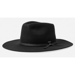 Cowboy Hat Cohen Felt Wool Black - Brixton