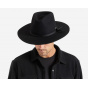 Cowboy Hat Cohen Felt Wool Black - Brixton