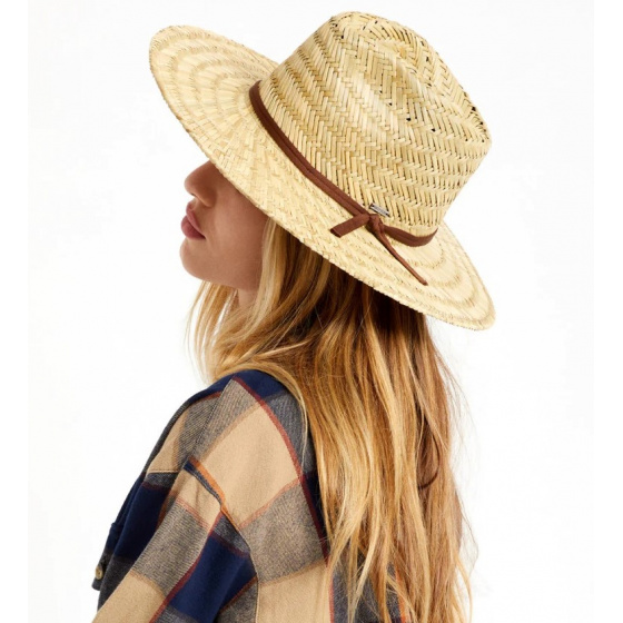 Natural Straw Cohen Cowboy Hat - Brixton Natural Straw Cohen Cowboy Hat - Brixton