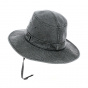 Black Cotton Mongo Safari Hat - Crambes