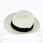 Fedora Panama Hat Gabin White - Crambes