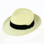 Natural Gabin Fedora Panama Hat - Crambes