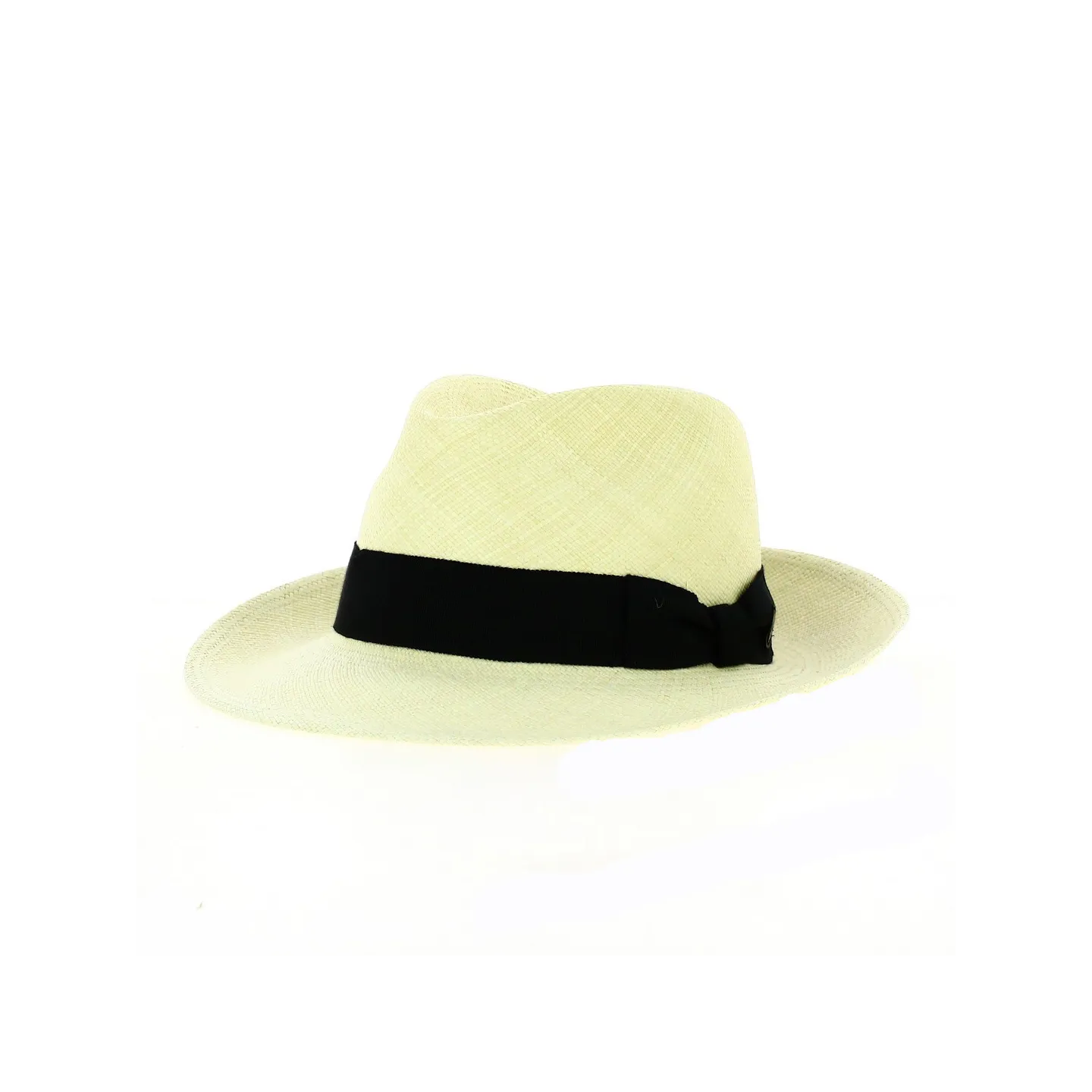 Chapeau Fedora Panama Gabin Naturel - Crambes Reference : 10623 | Chapellerie Traclet